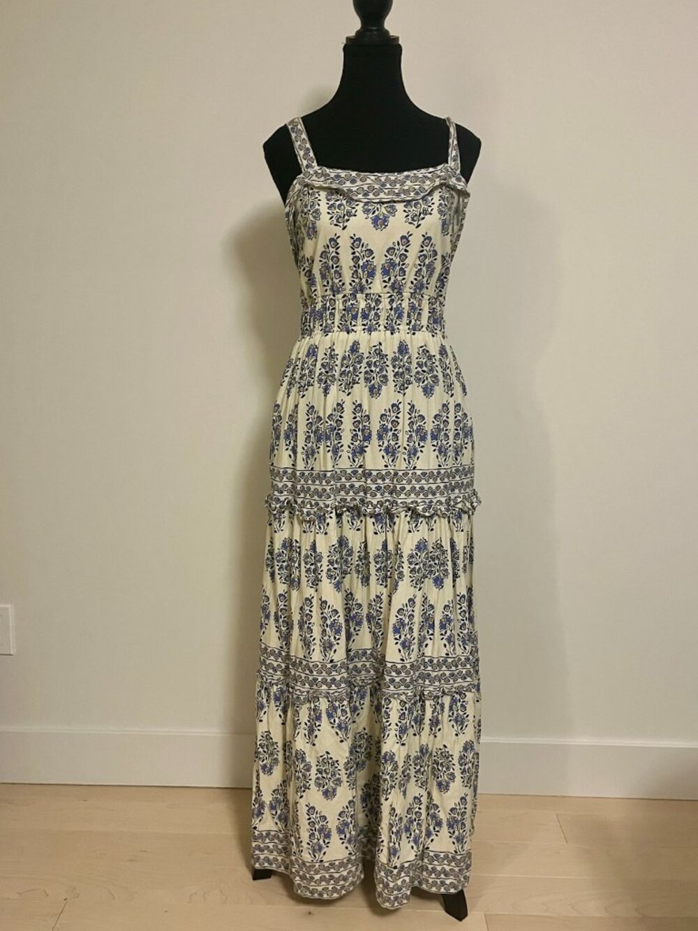 Jopna Biege with Flowers Dress